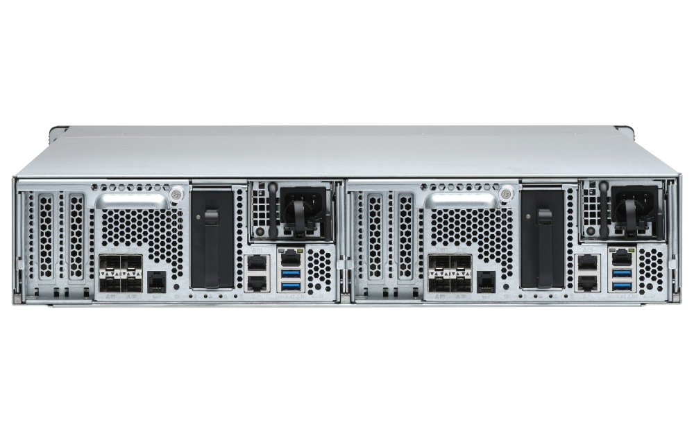 QNAP ES2486dc-2142IT-128G 24xSSD/HDD 2U rackbe szerelhető Enterprise ZFS NAS