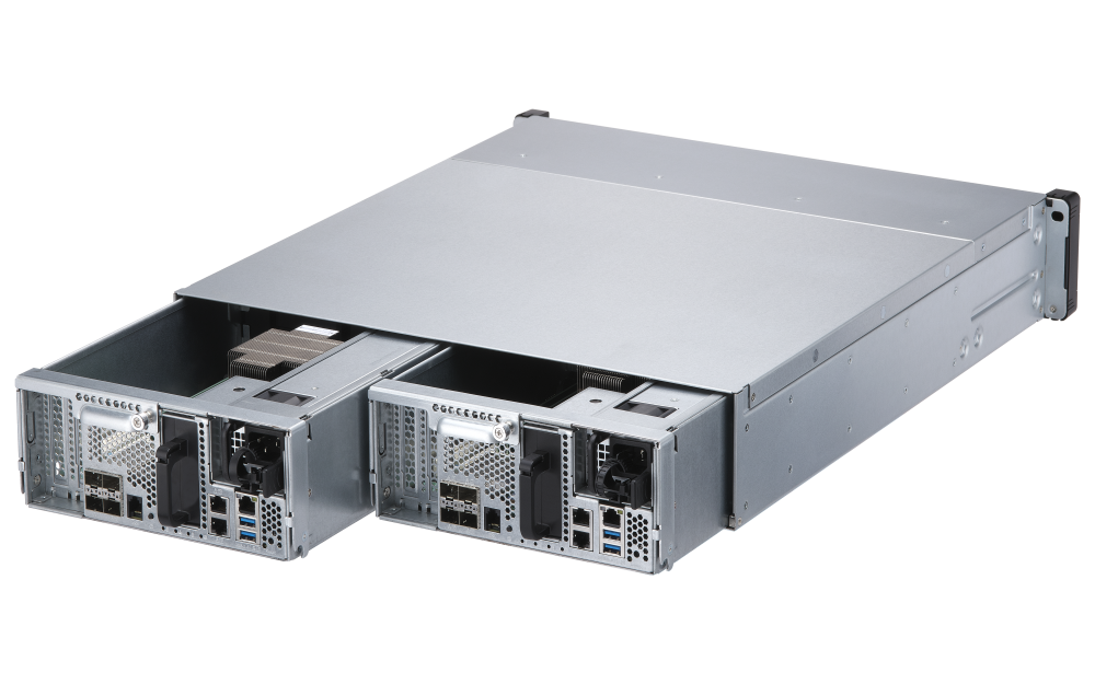QNAP ES2486dc-2142IT-128G 24xSSD/HDD 2U rackbe szerelhető Enterprise ZFS NAS