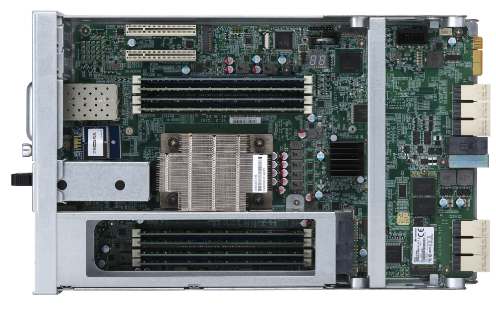 QNAP ES2486dc-2142IT-128G 24xSSD/HDD 2U rackbe szerelhető Enterprise ZFS NAS