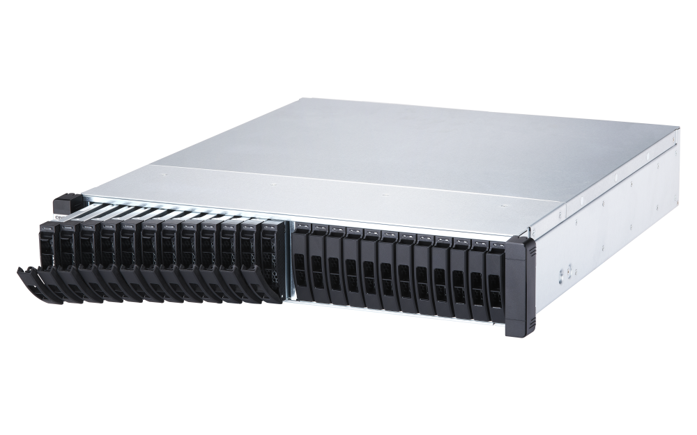 QNAP ES2486dc-2142IT-128G 24xSSD/HDD 2U rackbe szerelhető Enterprise ZFS NAS