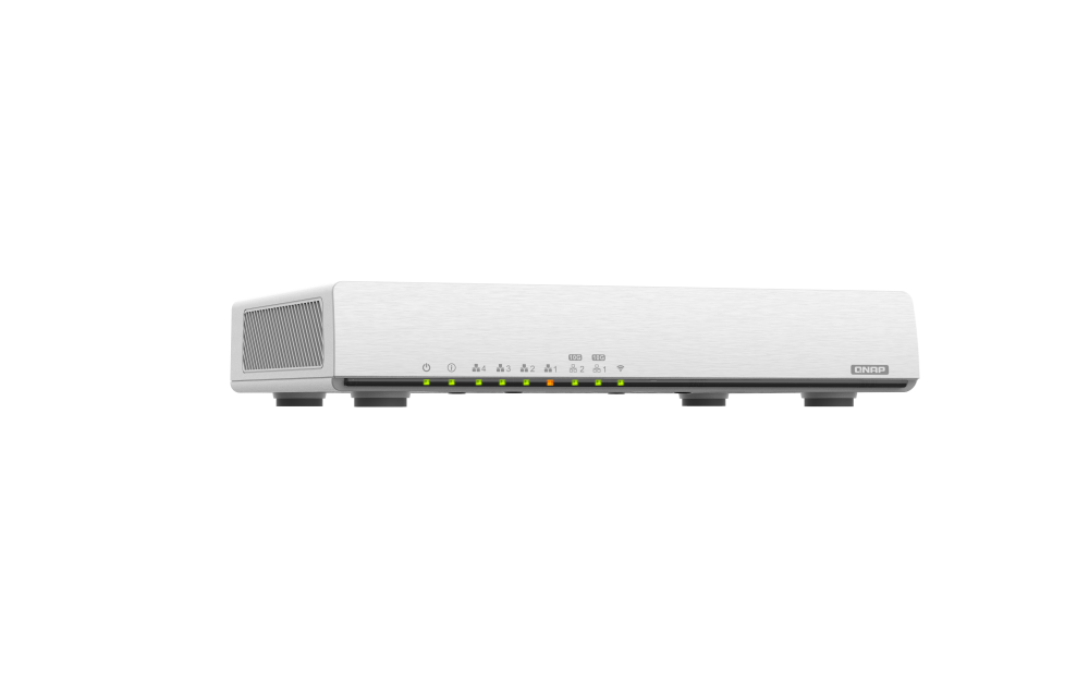 QNAP QHora-301W 4x GbE LAN 2x 10GbE LAN port SD-WAN Wi-Fi 6 Dual-band Vezeték nélküli Router