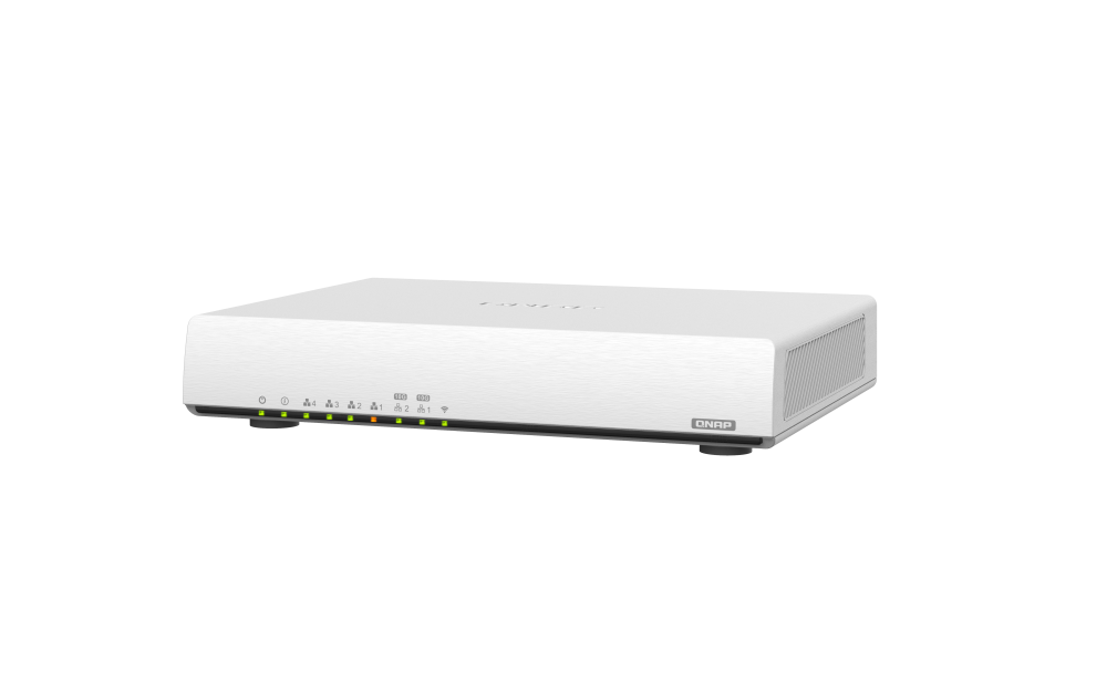QNAP QHora-301W 4x GbE LAN 2x 10GbE LAN port SD-WAN Wi-Fi 6 Dual-band Vezeték nélküli Router