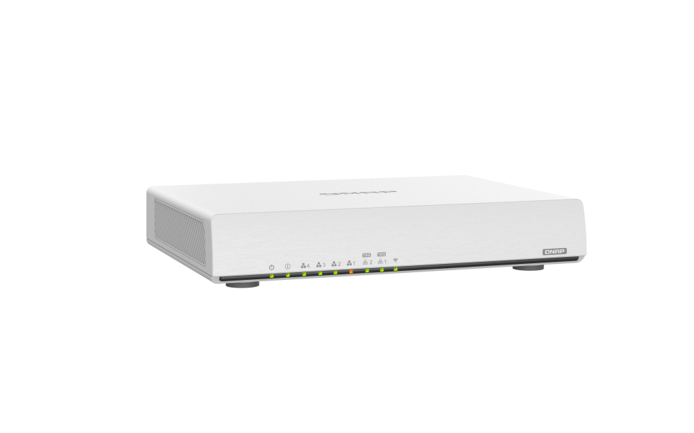 QNAP QHora-301W 4x GbE LAN 2x 10GbE LAN port SD-WAN Wi-Fi 6 Dual-band Vezeték nélküli Router