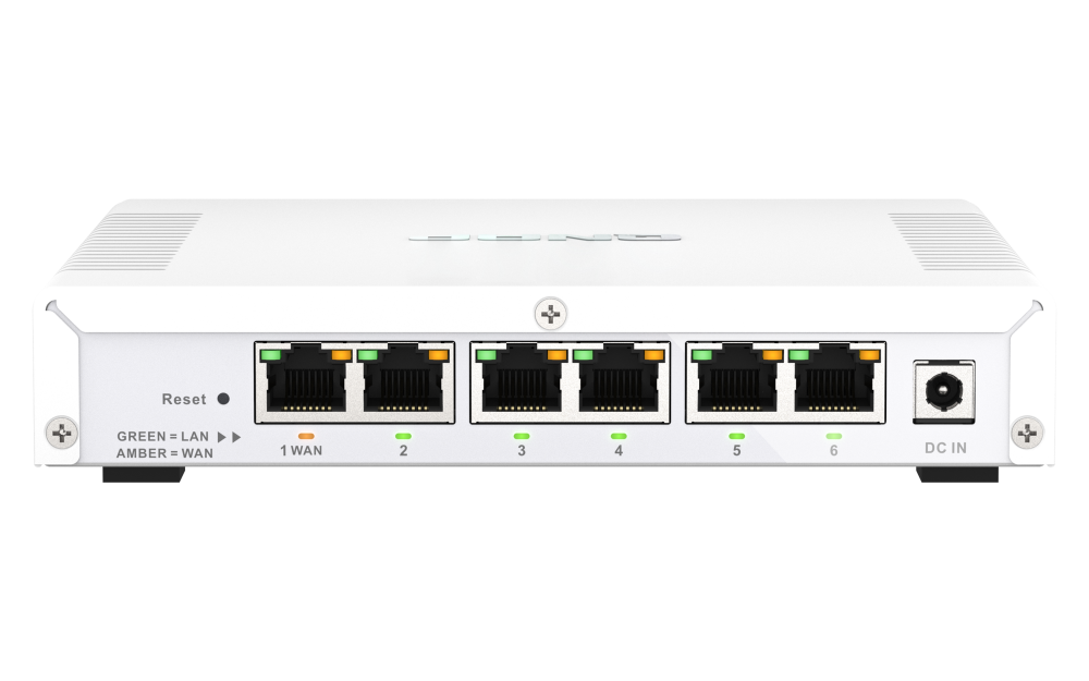 QNAP QHora-321 6x 2.5GbE LAN port SD-WAN Router