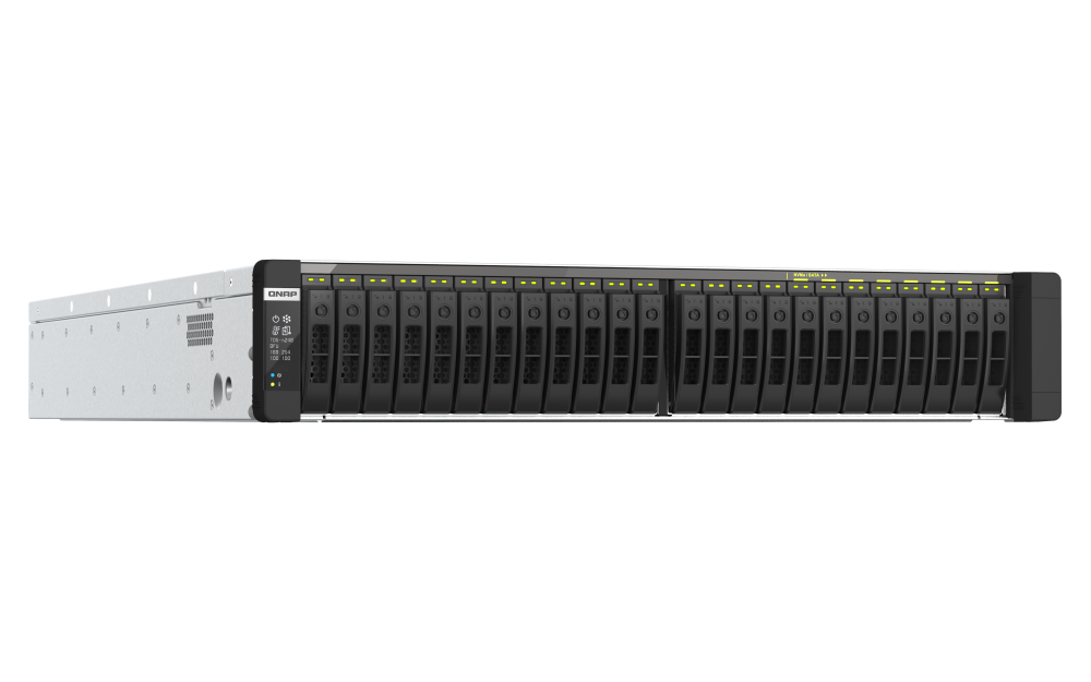 QNAP TDS-h2489FU-4309Y-64G 24xSSD 2U rackbe szerelhető ZFS NAS