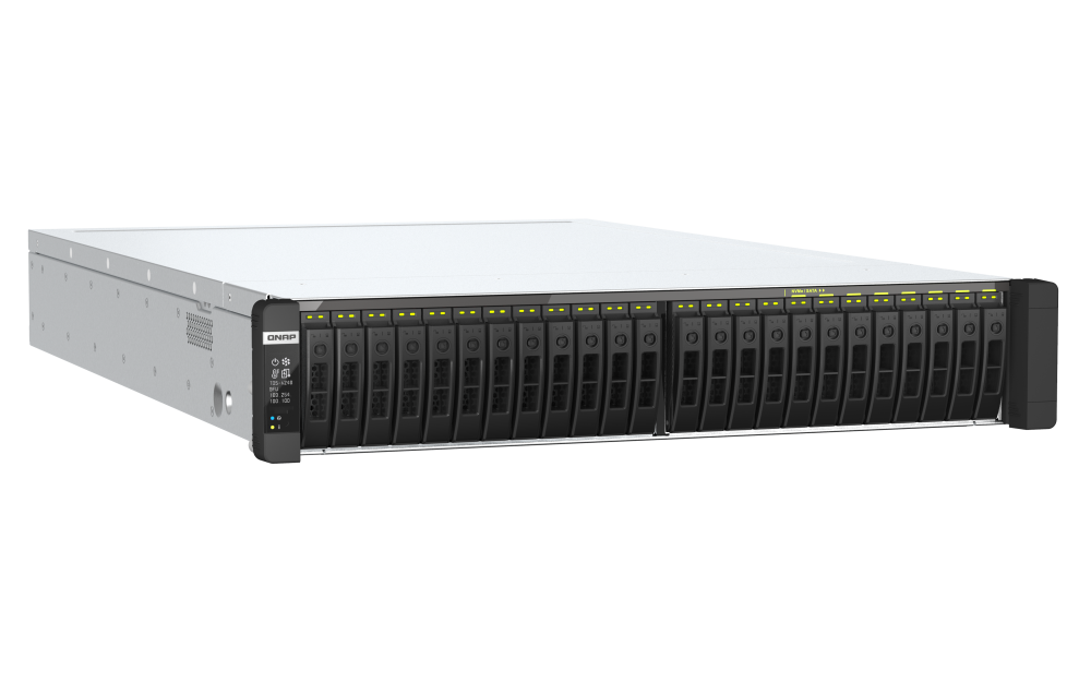 QNAP TDS-h2489FU-4314-128G 16xSSD 2U rackbe szerelhető ZFS NAS