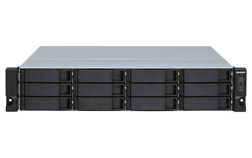 QNAP TL-R1200S-RP 12xSSD/HDD 2U rackbe szerelhető JBOD bővítőegység