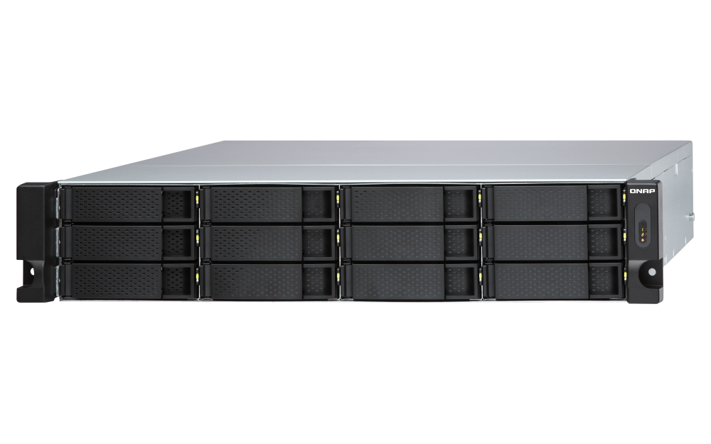 QNAP TL-R1200S-RP 12xSSD/HDD 2U rackbe szerelhető JBOD bővítőegység
