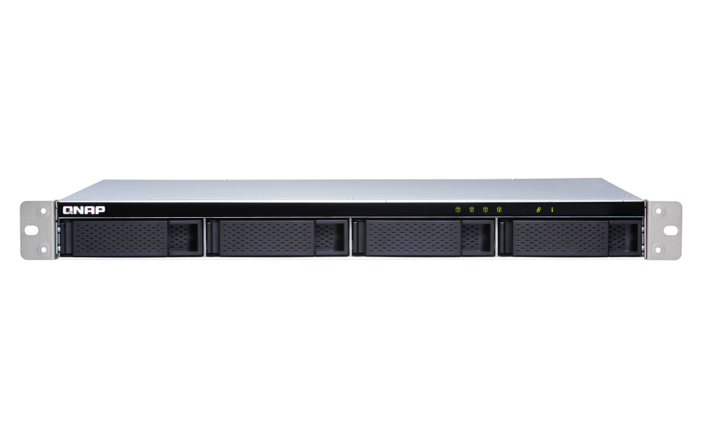 QNAP TL-R400S 4xSSD/HDD 1U rackbe szerelhető JBOD bővítőegység