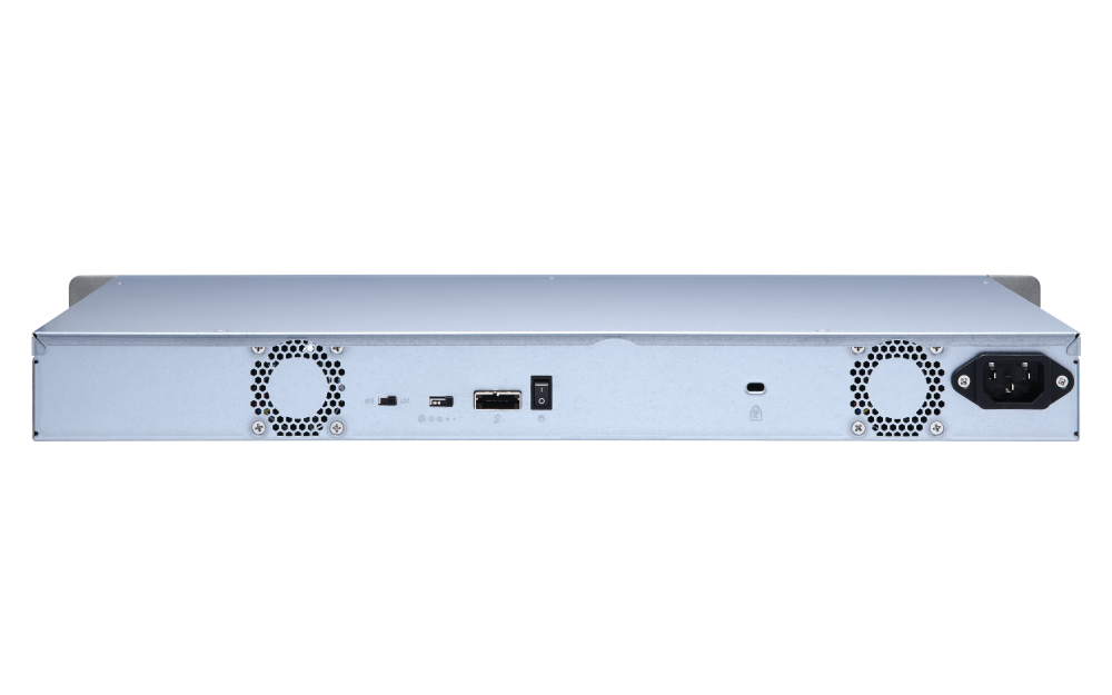 QNAP TL-R400S 4xSSD/HDD 1U rackbe szerelhető JBOD bővítőegység
