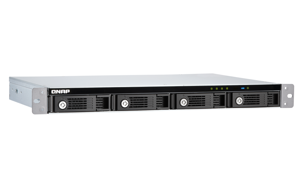 QNAP TR-004U 4xHDD/SSD 1U rackbe szerelhető bővítőegység