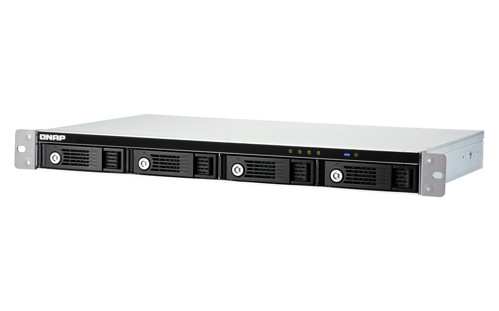 QNAP TR-004U 4xHDD/SSD 1U rackbe szerelhető bővítőegység