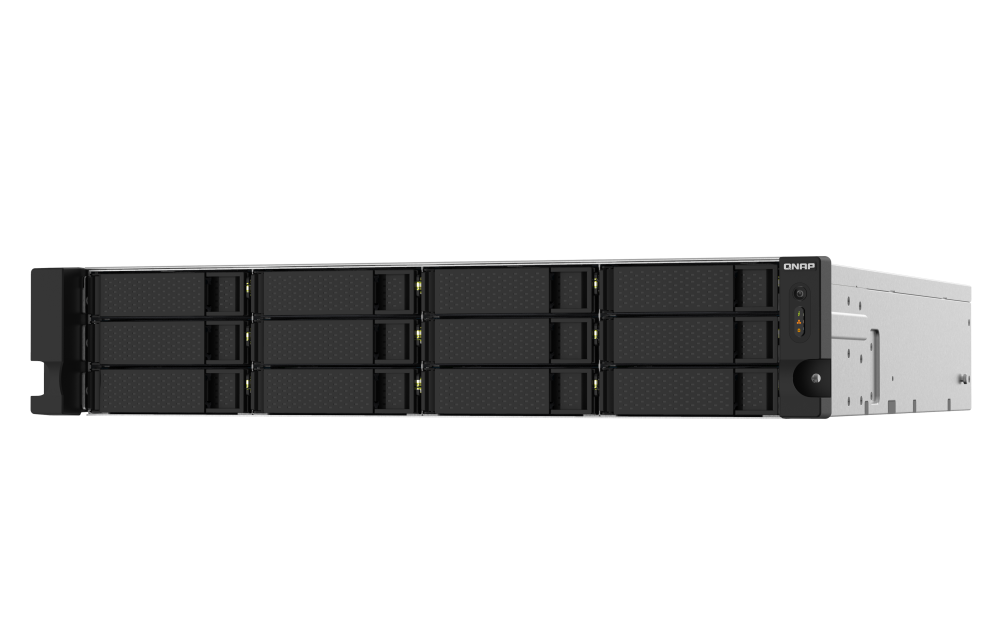 QNAP TS-1232PXU-RP-4G 12xSSD/HDD 2U rackbe szerelhető NAS
