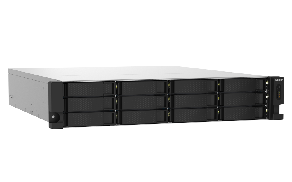 QNAP TS-1232PXU-RP-4G 12xSSD/HDD 2U rackbe szerelhető NAS