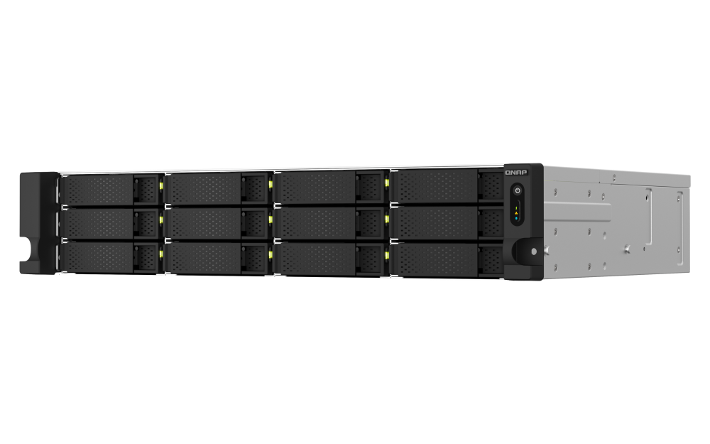 QNAP TS-1264U-RP-8G 12xSSD/HDD 2U rackbe szerelhető NAS