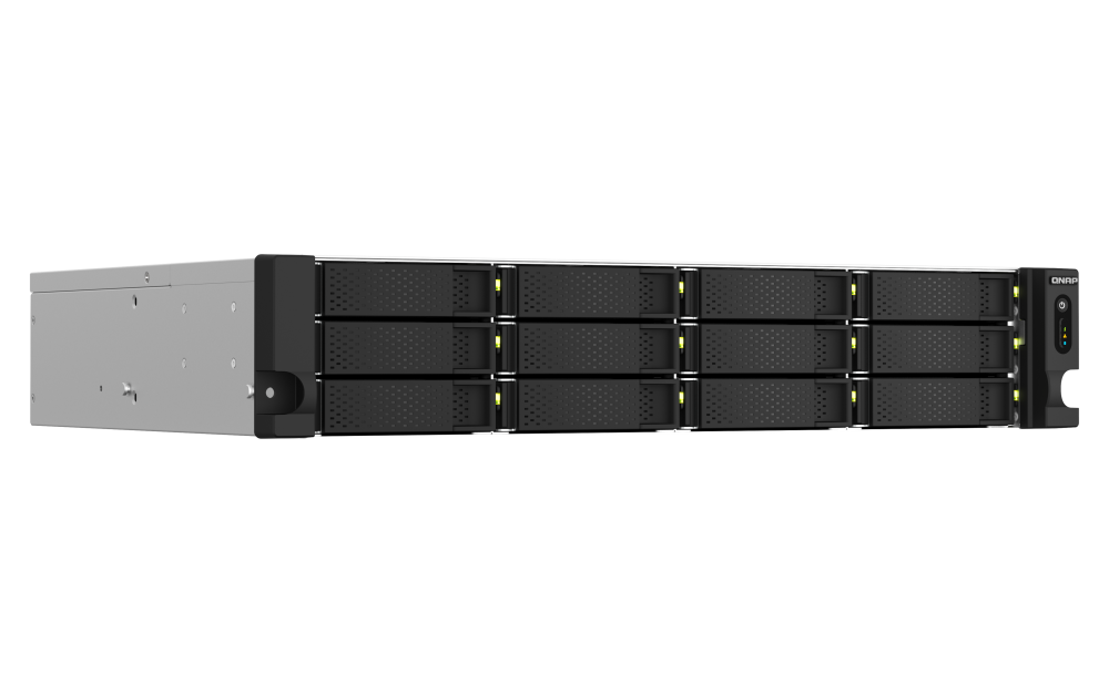 QNAP TS-1264U-RP-8G 12xSSD/HDD 2U rackbe szerelhető NAS