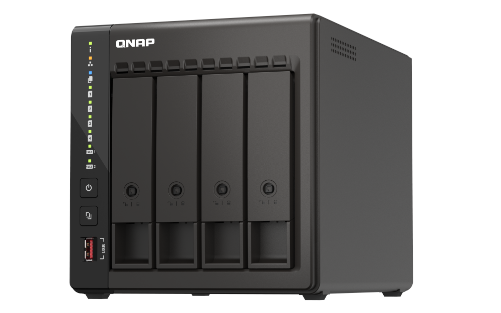 QNAP TS-453E-8G 4x SSD/HDD NAS