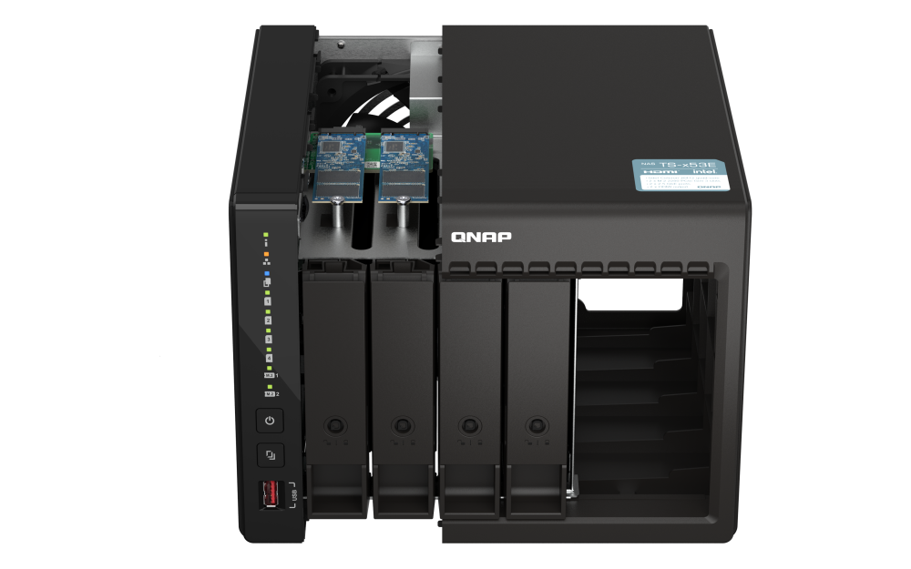 QNAP TS-453E-8G 4x SSD/HDD NAS