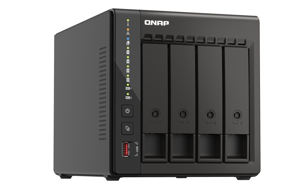 QNAP TS-453E-8G 4x SSD/HDD NAS