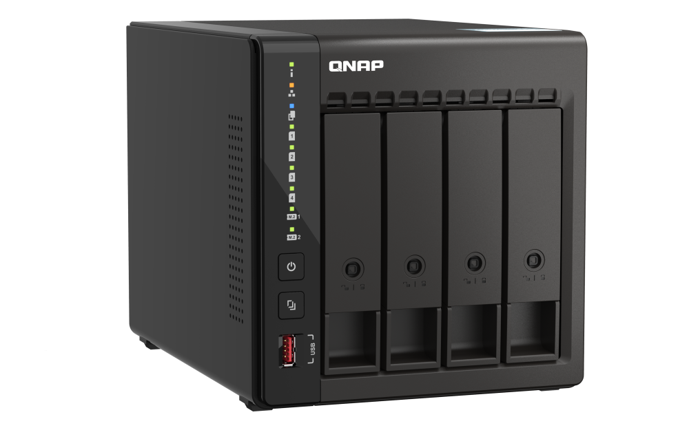 QNAP TS-453E-8G 4x SSD/HDD NAS