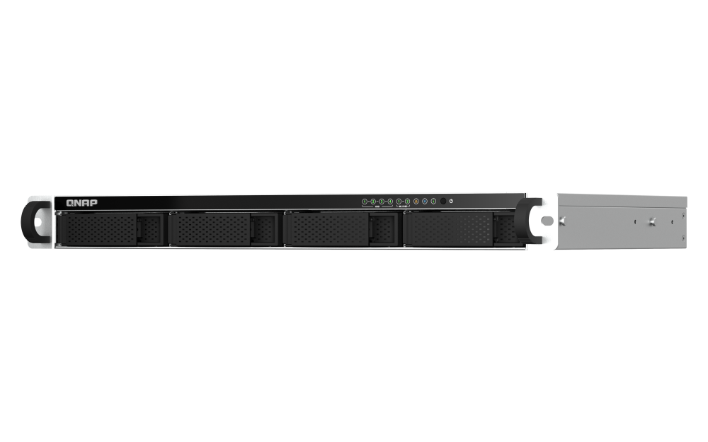 QNAP TS-464EU-8G 4xSSD/HDD 1U rackbe szerelhető NAS