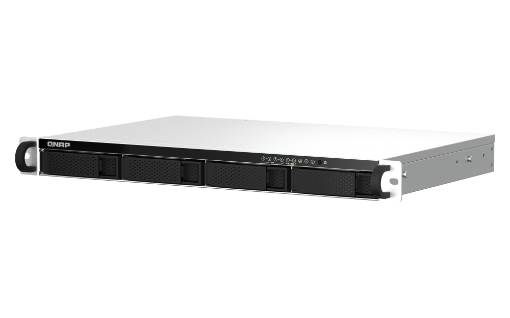 QNAP TS-464EU-8G 4xSSD/HDD 1U rackbe szerelhető NAS