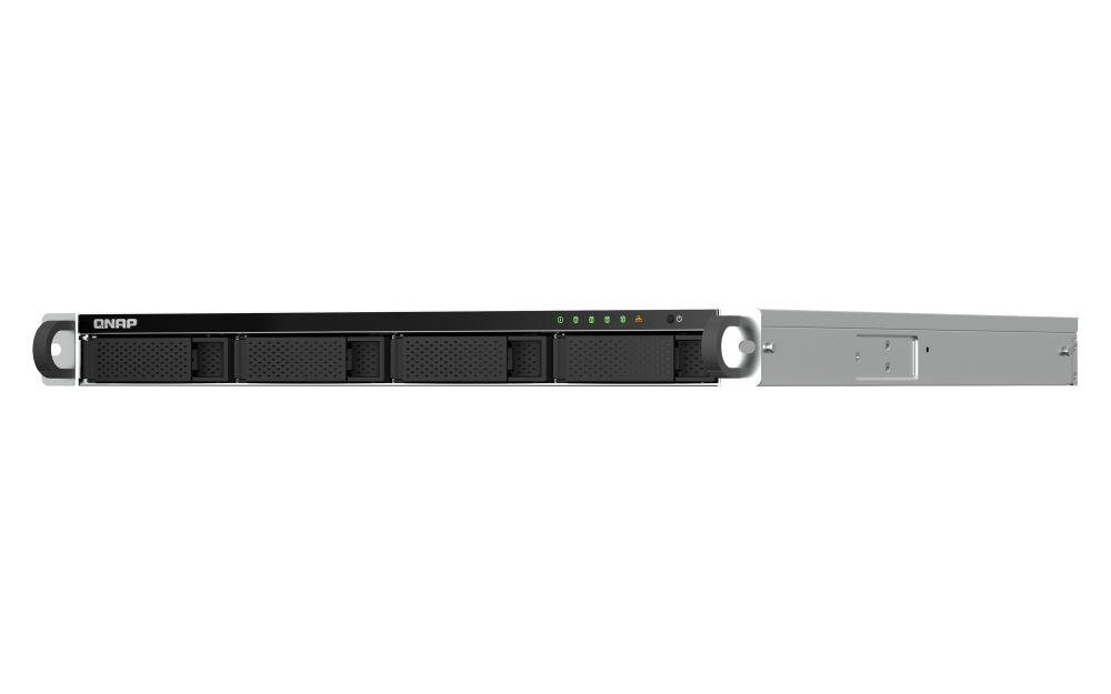 QNAP TS-464U-RP-8G 4xSSD/HDD 1U rackbe szerelhető NAS