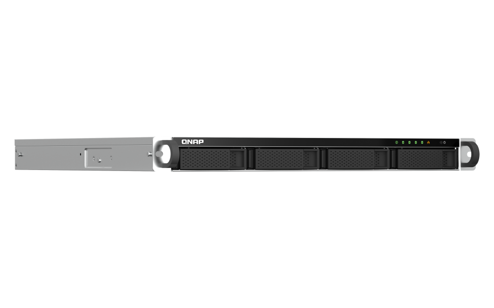 QNAP TS-464U-RP-8G 4xSSD/HDD 1U rackbe szerelhető NAS