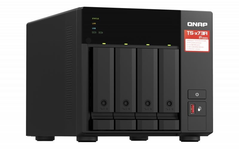 QNAP TS-473A-8G 4x SSD/HDD NAS