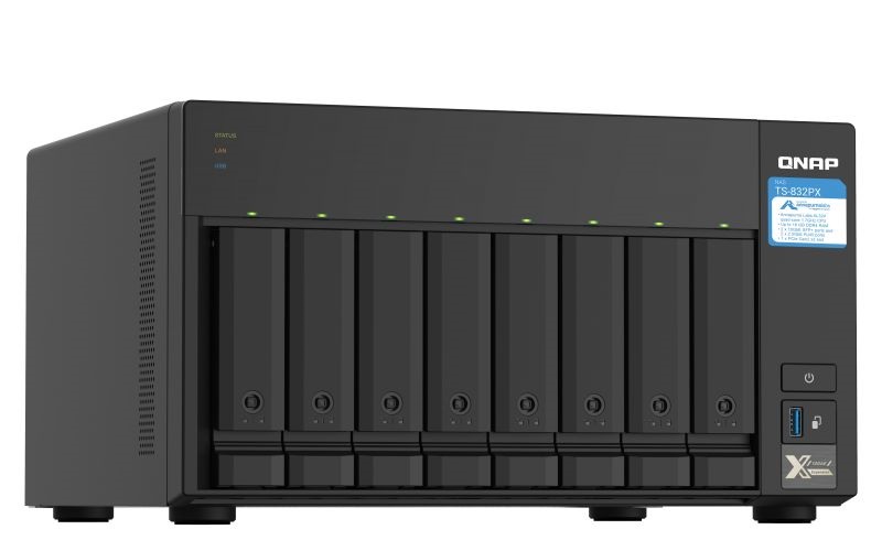 QNAP TS-832PX-4G 8x SSD/HDD, NAS