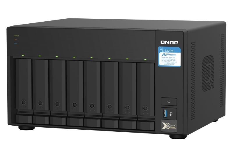 QNAP TS-832PX-4G 8x SSD/HDD, NAS