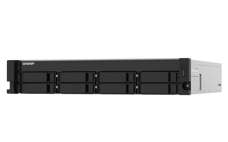 QNAP TS-832PXU-RP-4G 8x SSD/HDD, rackbe szerelhető, redundáns táp NAS