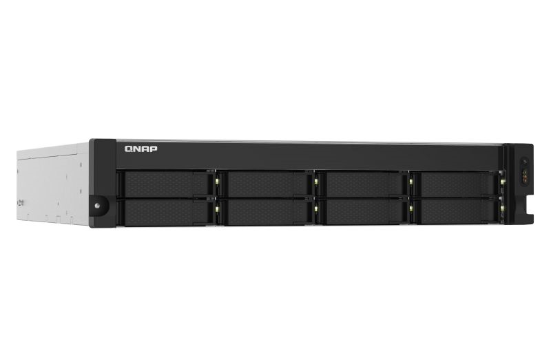 QNAP TS-832PXU-RP-4G 8x SSD/HDD, rackbe szerelhető, redundáns táp NAS