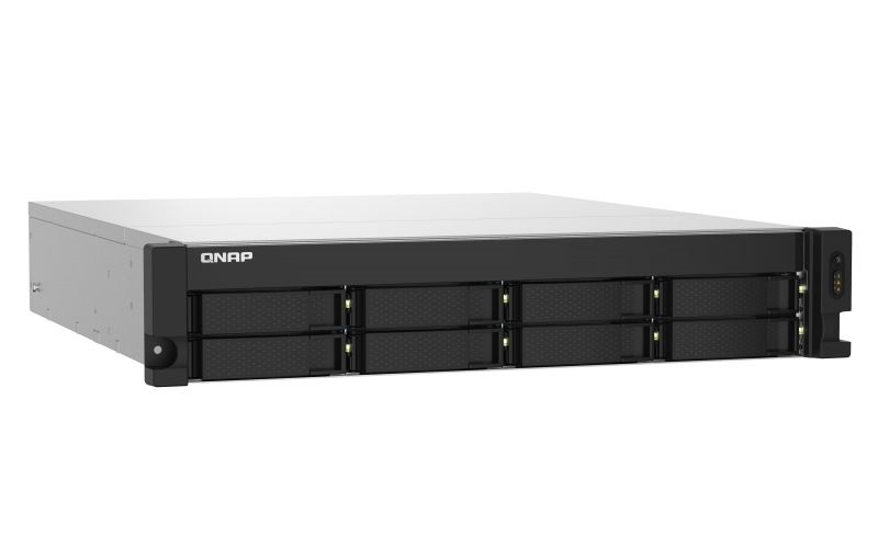 QNAP TS-832PXU-RP-4G 8x SSD/HDD, rackbe szerelhető, redundáns táp NAS