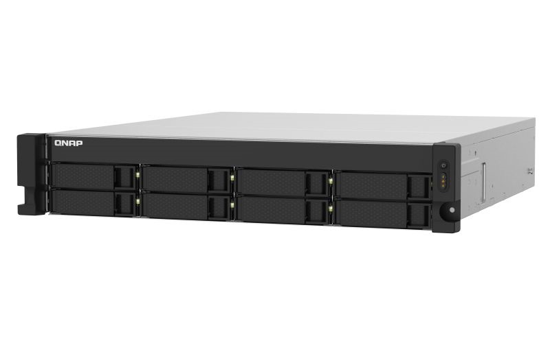 QNAP TS-832PXU-RP-4G 8x SSD/HDD, rackbe szerelhető, redundáns táp NAS