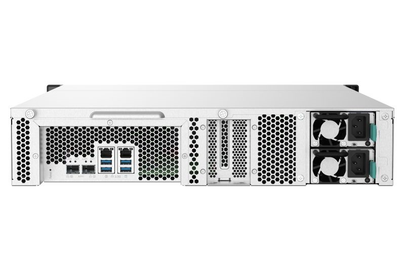 QNAP TS-832PXU-RP-4G 8x SSD/HDD, rackbe szerelhető, redundáns táp NAS