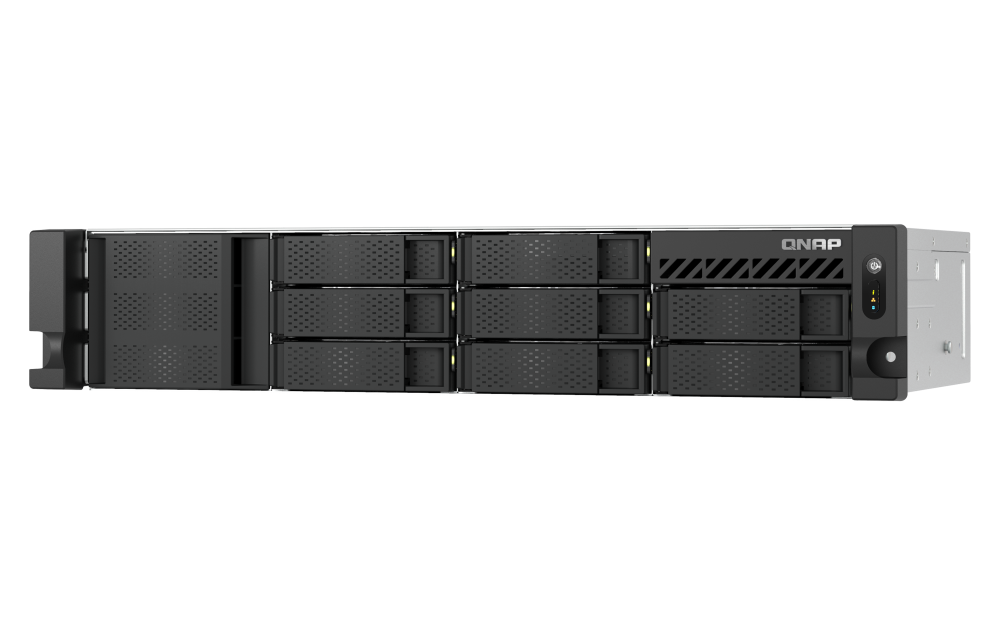 QNAP TS-855EU-RP-8G 8xSSD/HDD 2U rackbe szerelhető NAS