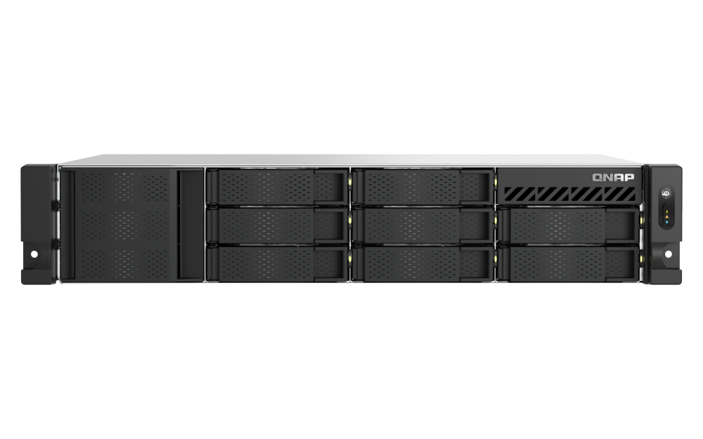 QNAP TS-855EU-RP-8G 8xSSD/HDD 2U rackbe szerelhető NAS