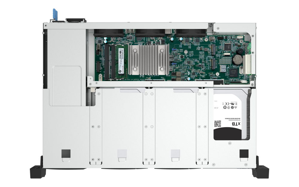 QNAP TS-855EU-RP-8G 8xSSD/HDD 2U rackbe szerelhető NAS