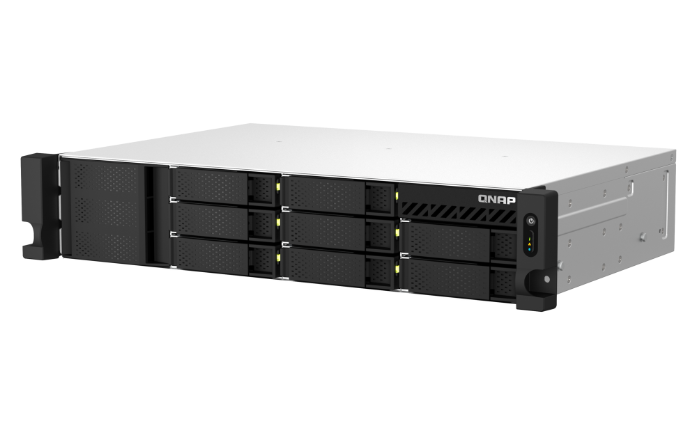QNAP TS-864EU-8G 8xSSD/HDD 2U rackbe szerelhető NAS