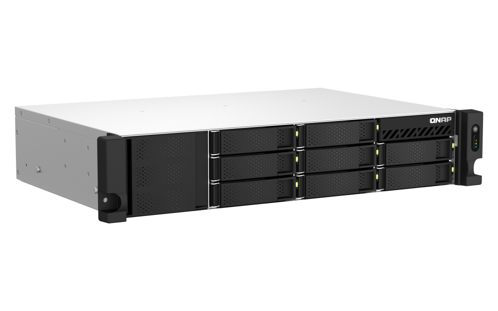 QNAP TS-864EU-8G 8xSSD/HDD 2U rackbe szerelhető NAS