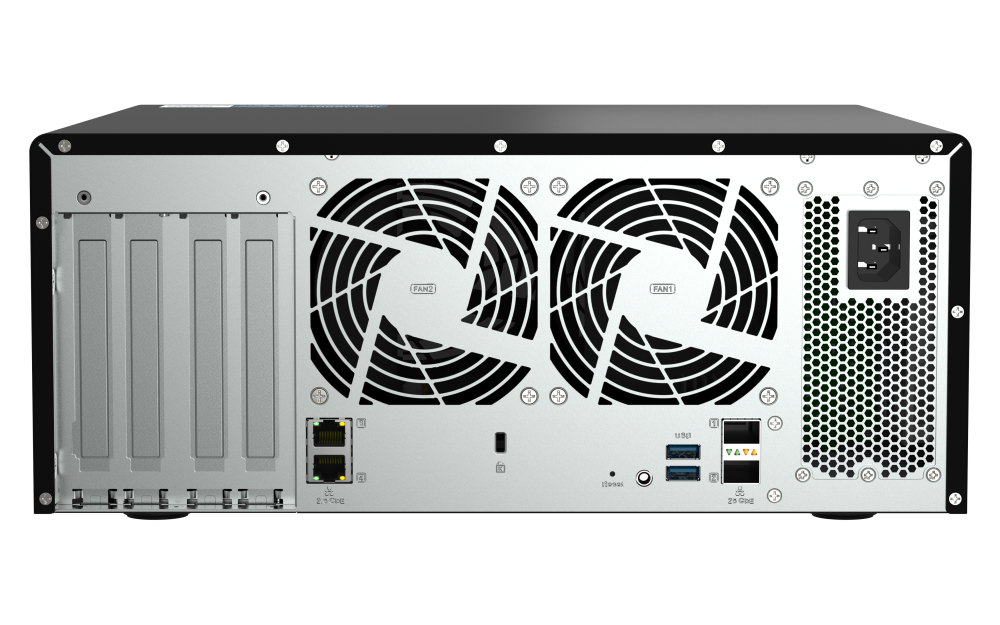QNAP TS-h1290FX-7232P-64G 12xSSD/HDD ZFS NAS