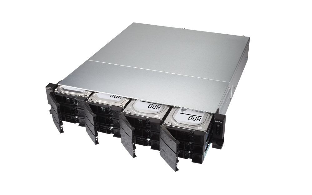QNAP TS-h1886XU-RP-R2-D1622-32G 12xSSD/HDD 2U rackbe szerelhető Enterprise ZFS NAS