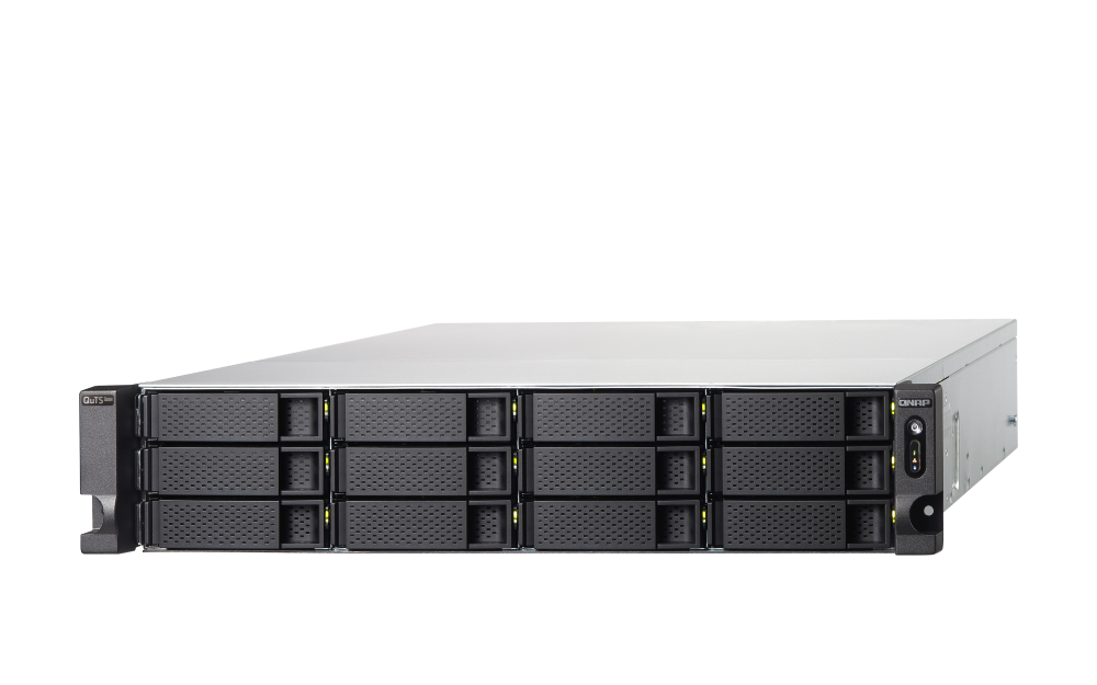 QNAP TS-h1886XU-RP-R2-D1622-32G 12xSSD/HDD 2U rackbe szerelhető Enterprise ZFS NAS
