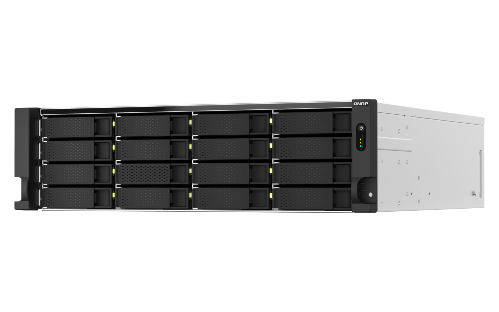 QNAP TS-h2287XU-RP-E2378-64G 22xSSD/HDD 3U rackbe szerelhető hibrid ZFS NAS