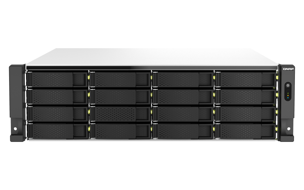 QNAP TS-h2287XU-RP-E2378-64G 22xSSD/HDD 3U rackbe szerelhető hibrid ZFS NAS