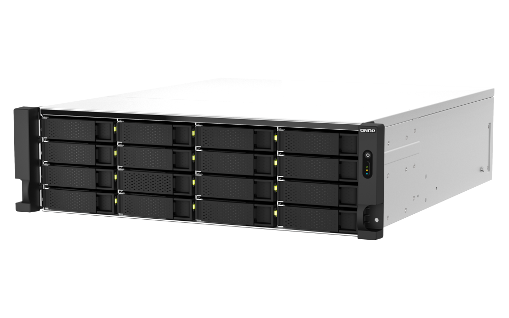 QNAP TS-h2287XU-RP-E2378-64G 22xSSD/HDD 3U rackbe szerelhető hibrid ZFS NAS