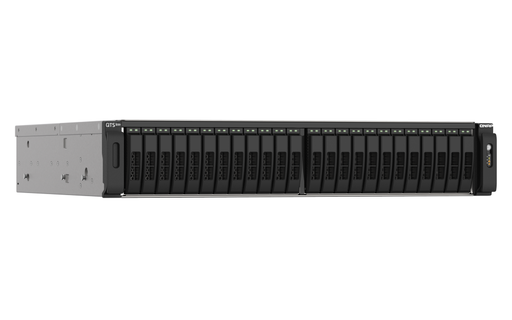 QNAP TS-h2490FU-7302P-128G 24xSSD 2U rackbe szerelhető ZFS NAS