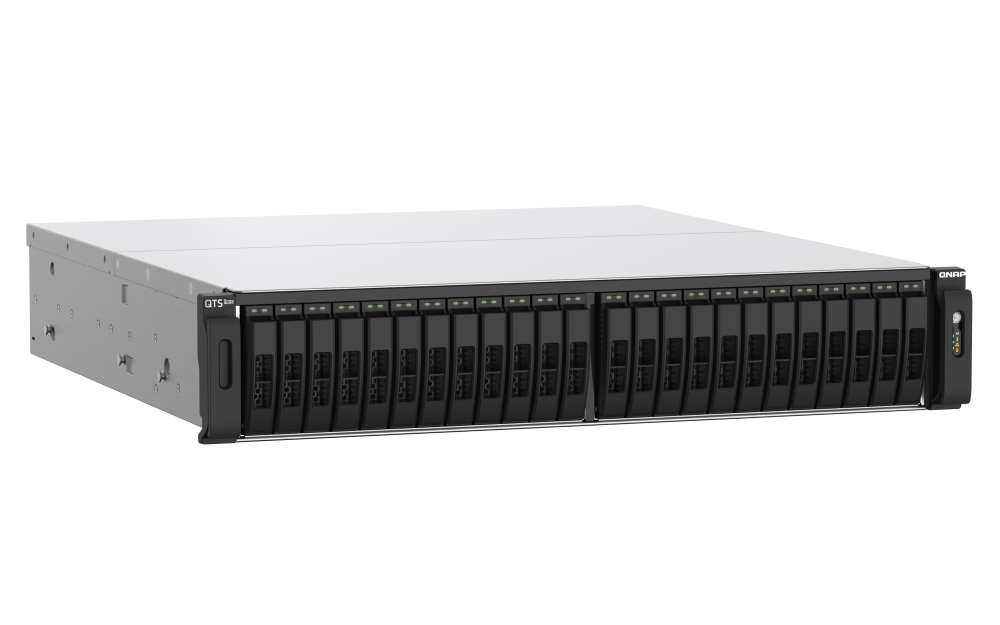 QNAP TS-h2490FU-7302P-256G 24xSSD 2U rackbe szerelhető ZFS NAS