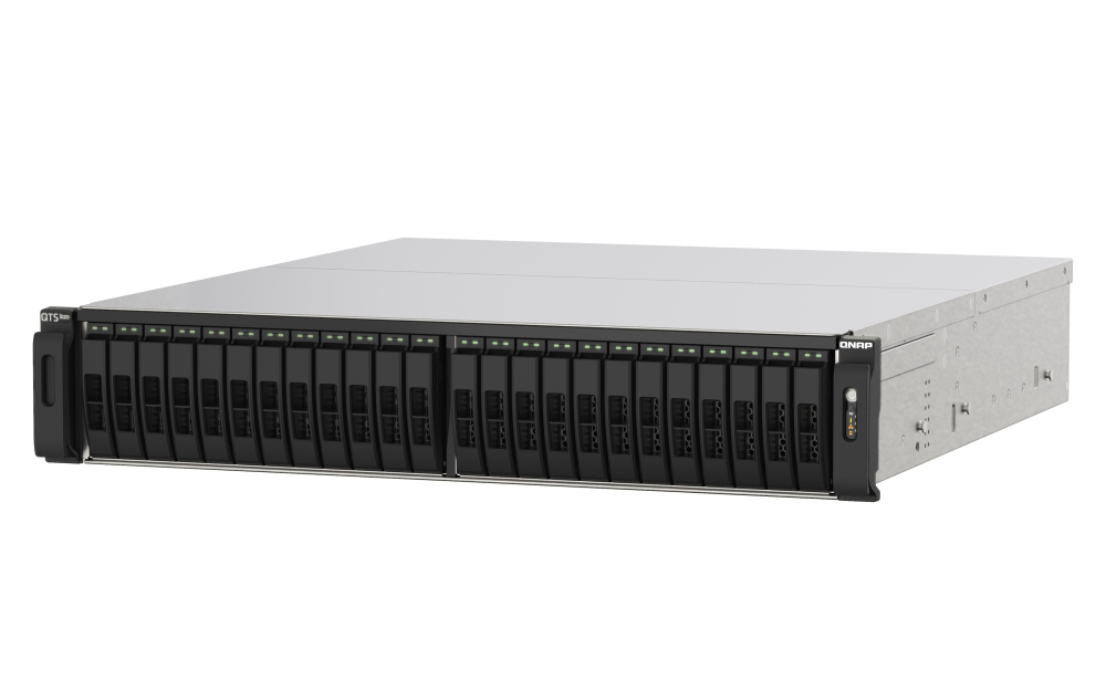 QNAP TS-h2490FU-7302P-256G 24xSSD 2U rackbe szerelhető ZFS NAS